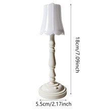 Lampada da tavolo a LED Witspace, moderna, mini, a batteria, per la notte