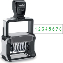 Číslovacia pečiatka Heavy Duty, 8-ciferná, 5 mm, znaky