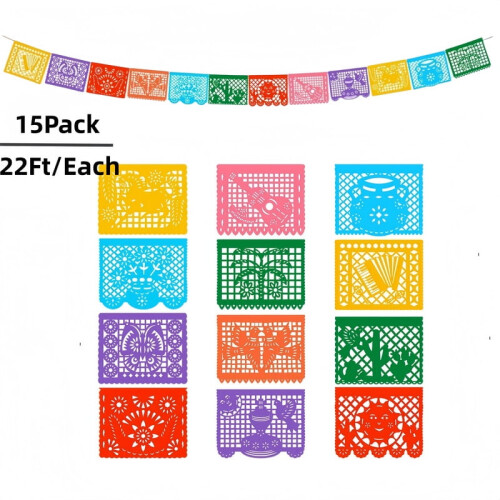 Kit Papel Picado Tema messicano15Conteggio