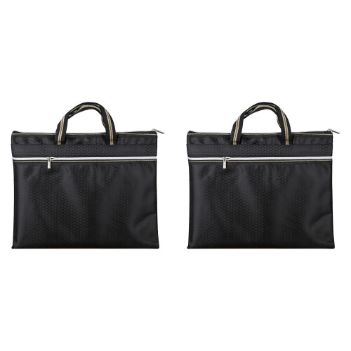 Borsa portadocumenti ignifuga formato A4 con 2 tasche e cerniera