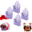Valentinsbriefumschläge, romantisches Blumendesign, 8 Stück, dick 1