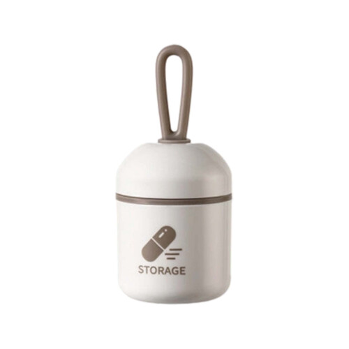 Boîte de voyage portable pour pilules avec plusieurs compartiments