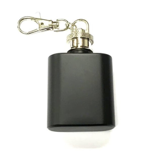 Black Pocket Flask 30ml 2