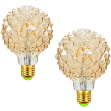 Ananas Retro Edison Lamp 4W 2700K E26 Amberkleurig Glas