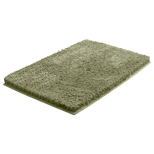 Tapete de banheiro antiderrapante em microfibra, 76 x 51 cm (30 x 20 polegadas)