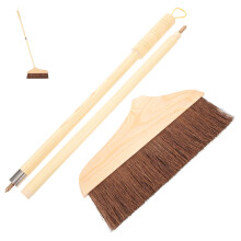 Balai Minskysy beige Ă manche en bois 58 pouces