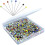 Push Pins with Glass Heads High Temp Resistance 500 Pack 2