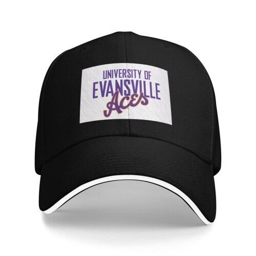 Universiteit van Evansville honkbalpet unisex1