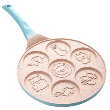 Sartén antiadherente para panqueques con moldes de animales (7 piezas)