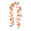 Fall leaf garland artificial maple vines 6 feet 2