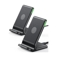 Suporte de carregamento sem fio Qi 15W (pacote com 2)
