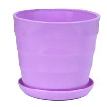 Violetti keraaminen hartsiruukku mehikasveille 12 cm