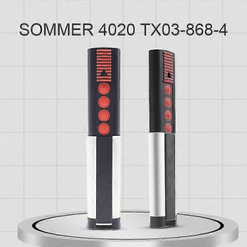 SOMMER garage door remote replacement 868MHz 4-button 1