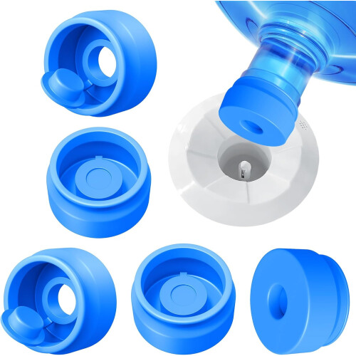 Silikon-Wasserkrugverschluss, wiederverwendbar, 55 mm, 3er-Pack