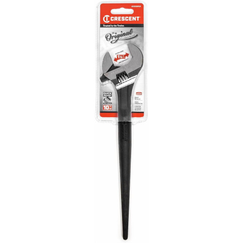Clé de chantier réglable en oxyde noir 10 pouces