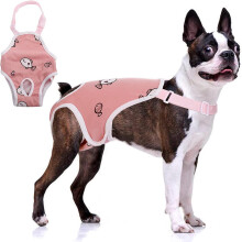 Dog Diapers with Suspenders Medium for Small Breeds