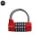 Cadenas à combinaison 4 chiffres robuste, résistant aux intempéries, noir 3
