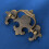 Puxadores de gaveta em bronze, estilo vintage, 10,9 cm (4,29 polegadas) 5