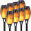 Solar-Tiki-Fackeln mit flackernder Flamme, 8er-Pack 1