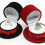 Kersthoed Ring Doos Zwart Rood 2 stuks 4