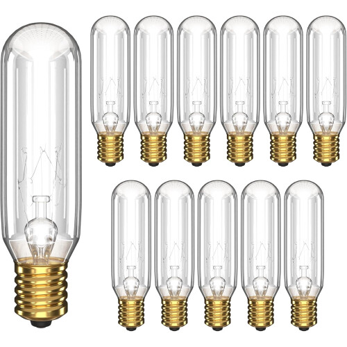 Λάμπα T6 σωληνωτή διαφανής 25W E12base με δυνατότητα ρύθμισης φωτεινότητας σε ζεστό