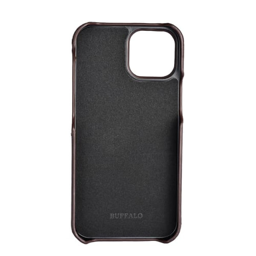 iPhone 13 Mini leather case with card slot brown 2
