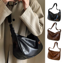 Dames Hobo Tote tas van PU-leer met grote capaciteit