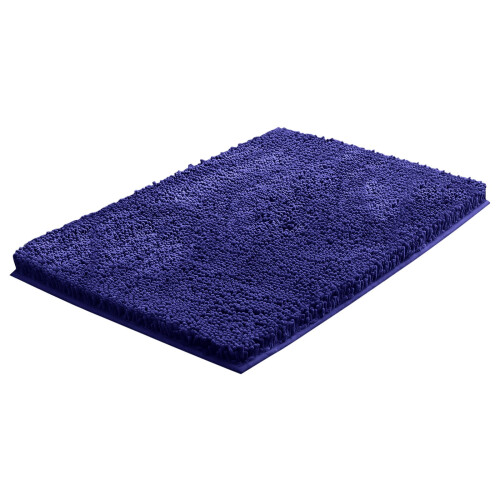 Tapete de banheiro felpudo de microfibra 17x24 polegadas