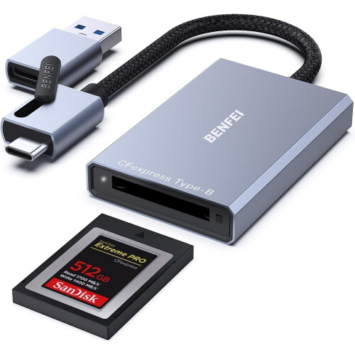 CFexpress Type B USB3.2Gen2 10Gbps-apparaat