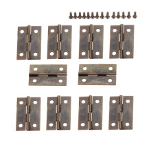 Μεντεσές από μπρούντζο αντίκα 35x22mm 10 τεμάχια