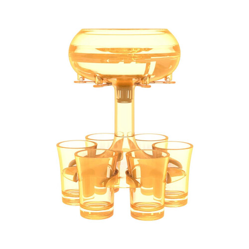 Distributeur de verres à shot pour liquides (6 doses)