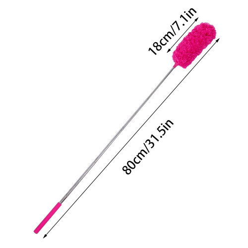 Microfiber Feather Duster Washable Extendable Pole Bendable 2