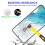 Compatível com protetor de tela e protetor de lente para Samsung Galaxy S22 Plus 4