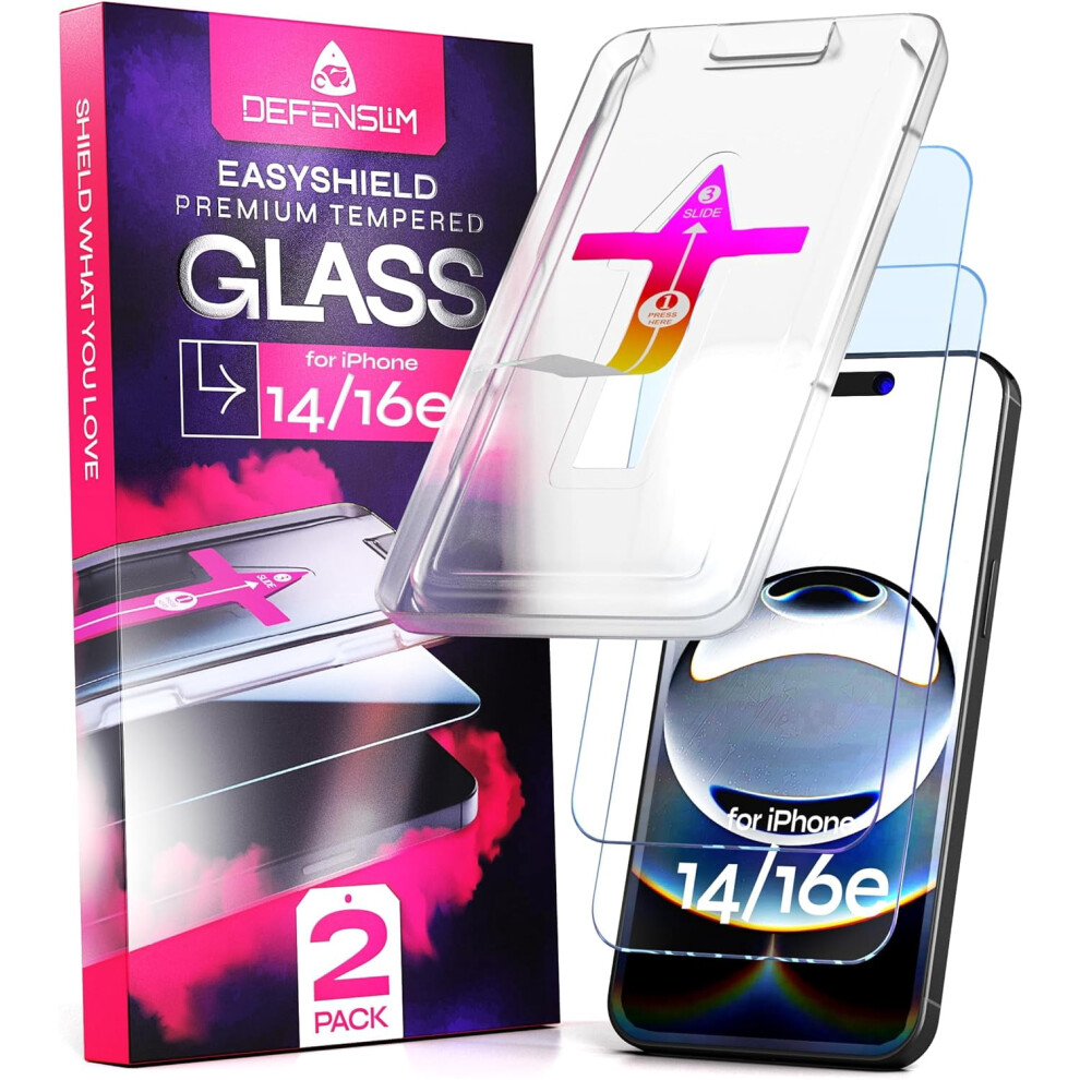 Iphone 14 And 16E Screen Protector 6.1" 9H Tempered Glass 2 968604243264