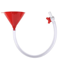 Funil para bong de cerveja com válvula e tubo de 76 cm (2,5 pés).