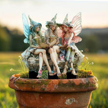 Estaca solar para jardín, decoración acrílica de mariposa hada, 1 pieza