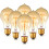 Λαμπτήρας Edison A19 60W με δυνατότητα ρύθμισης φωτεινότητας, πορτοκαλί, θερμό λευκό, 1
