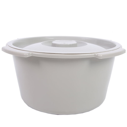 Portable commode pail thickened toilet bucket 1 piece