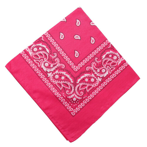 Τετράγωνο μαντήλι μπαντάνα από καθαρό βαμβάκι 22x22 ίντσες