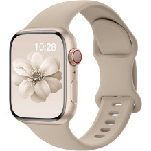 Sportigt silikonarmband för Apple Watch 38–49 mm