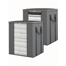 Ekstra store oppbevaringsposer for tepper, 120 l, 2-pakning