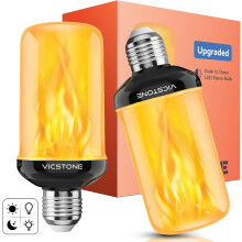 Vlamvormige gloeilamp E26, schemeringssensor, 4 standen