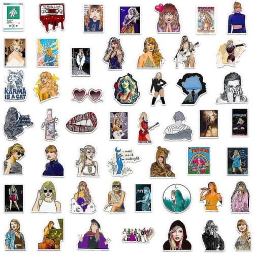 Taylor Swift Stickers Pack 100 Pieces 1