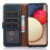 Khazneh wallet case for Sony Xperia 10 V blue brown 2