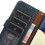 Khazneh wallet case for Sony Xperia 10 V blue brown 3