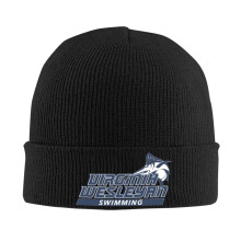 Virginia Wesleyan -pipo, unisex-talvikukka, neulottu pääkallohattu