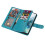 9-Card Wallet Case for Samsung Galaxy S22 Rose Red 8