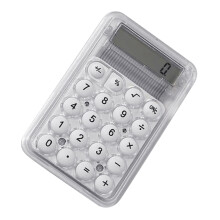 Calculadora mecânica de escritório portátil com visor LCD de 8 dígitos