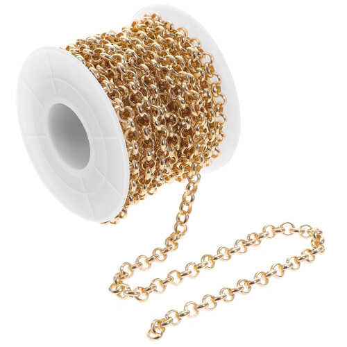 Chaîne décorative dorée KALLORY pour loisirs créatifs (1 pièce)