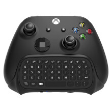 Méarchlár Gan Sreang Xbox Chatpad le Seac Fuaime do Xbox One
